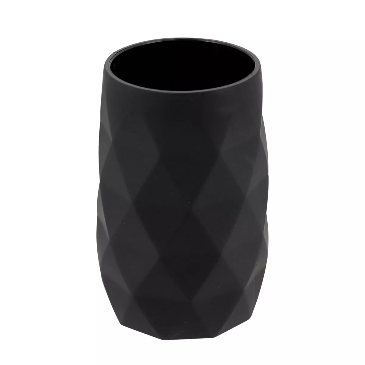 Set de accesorios de baño goma Rubby Negro 