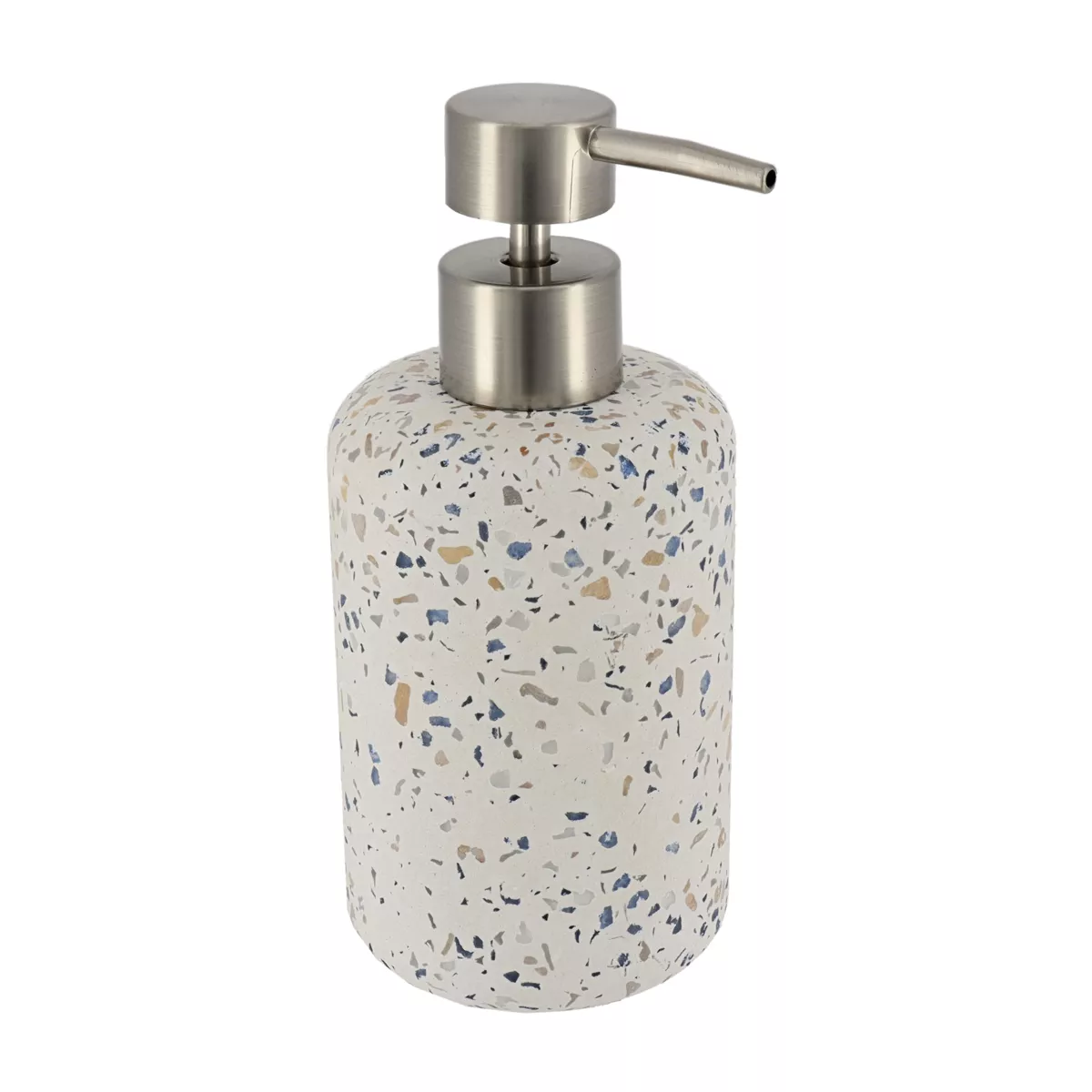 SET GOBELET DISTRIBUTEUR ET PORTE SAVON CIMENT - TERRAZZO