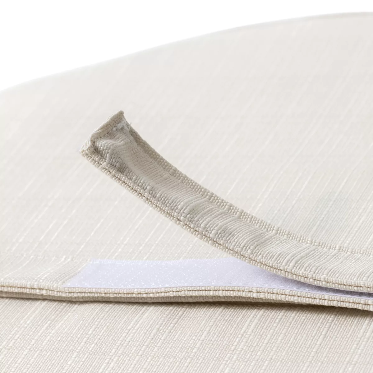 Stoelkussen rond (40 cm) Sunset Ecru