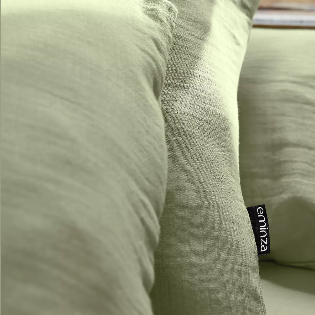 Lenzuolo con angoli di cotone (140 x 200 cm) Gaïa Verde tiglio