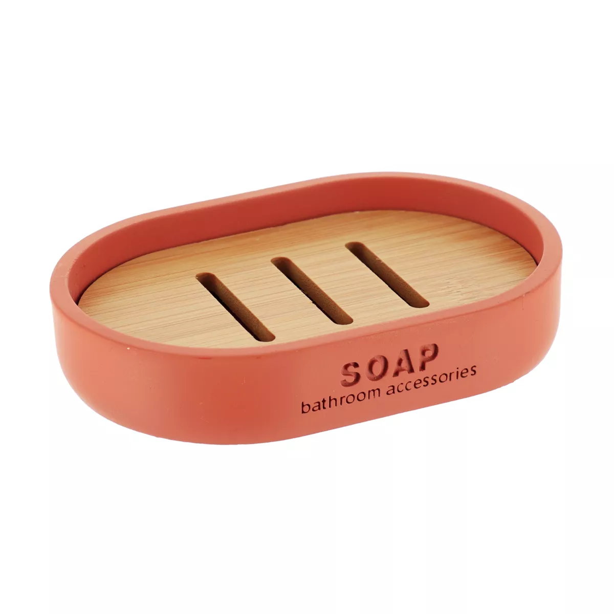 Set de accesorios de baño Purebamboo Terracota
