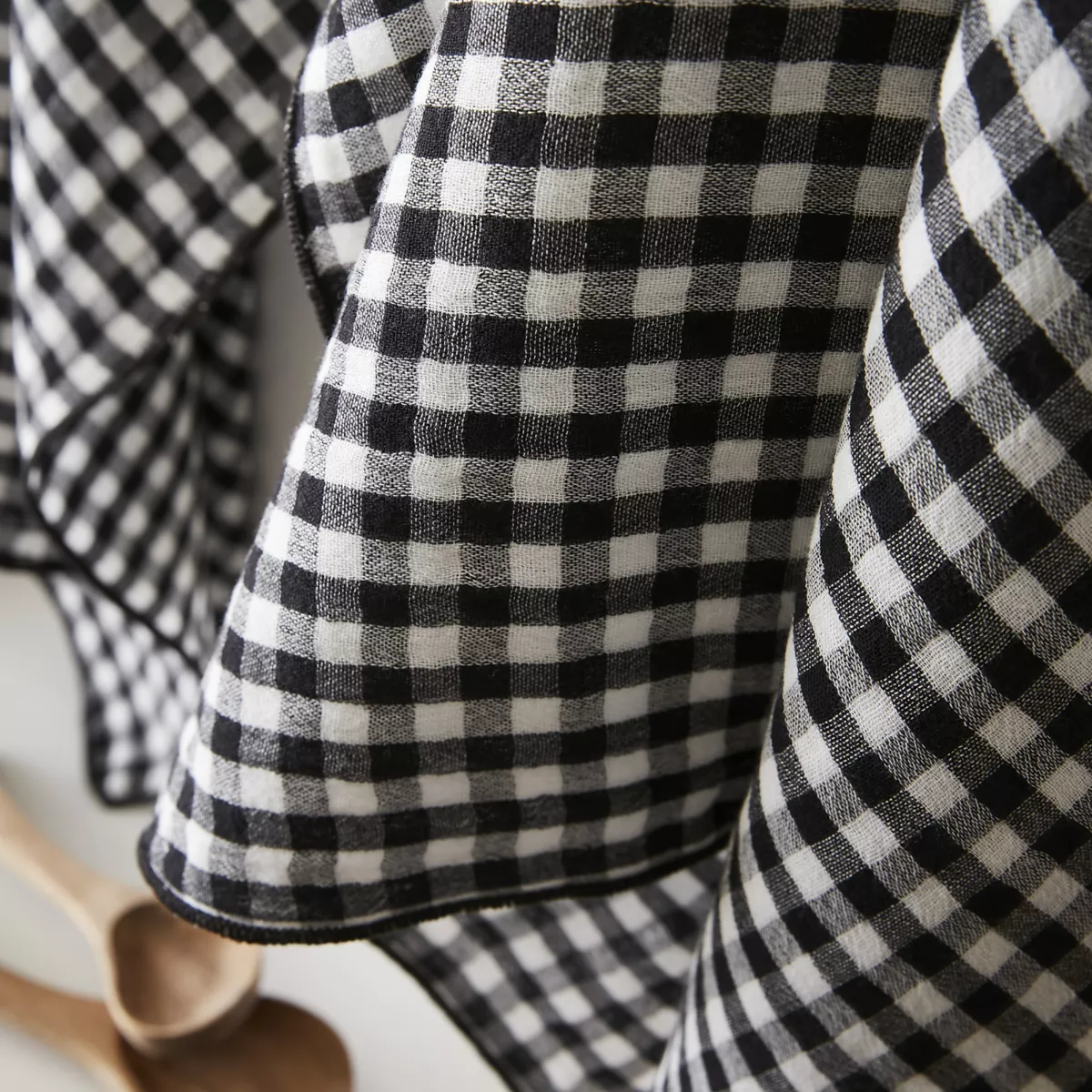 Nappe rectangle 150 x 250 cm Gaze de coton tissŽe teinte VICKIE Truffe