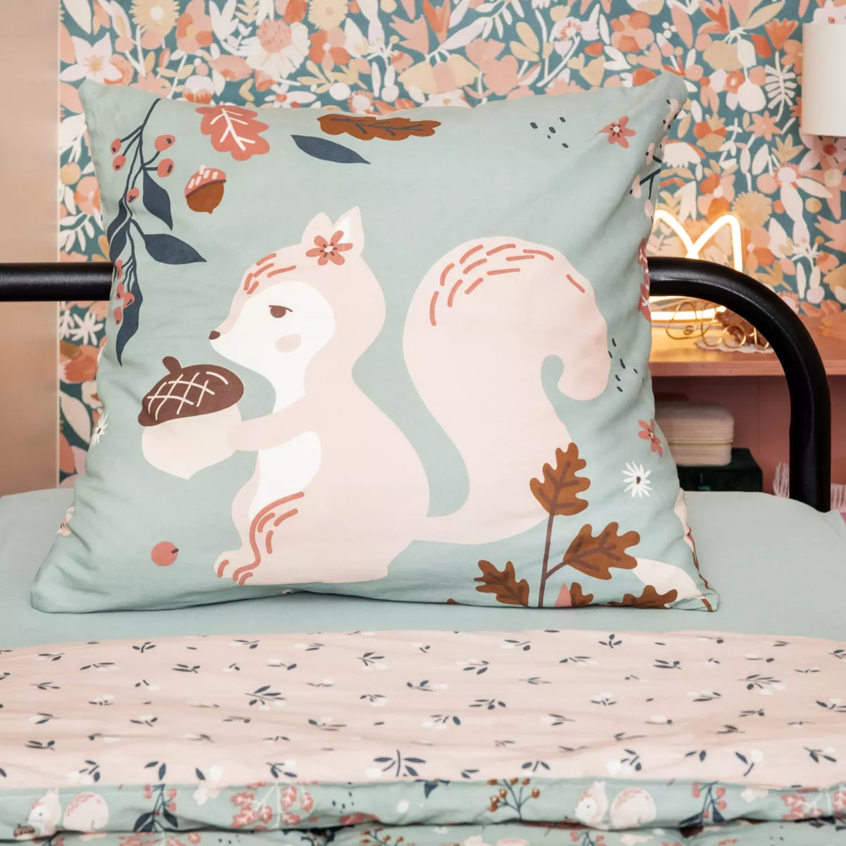 Funda nórdica y fundas para niño en algodón (240 x 220 cm) Tamia Multicolor