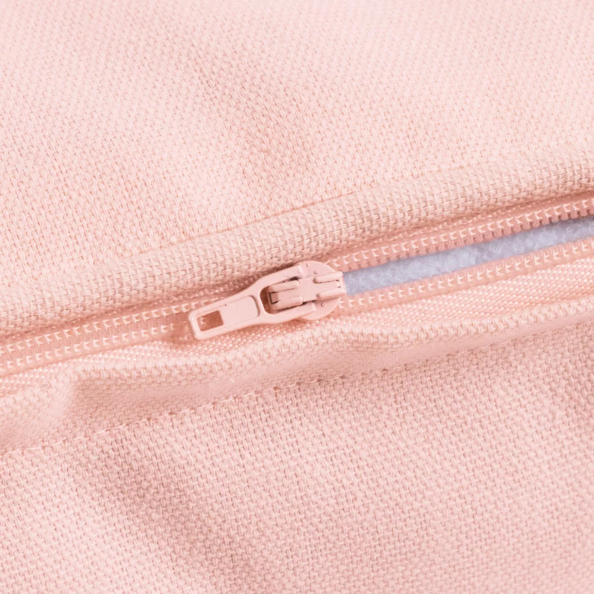 Coussin rectangulaire coton (30 x 50 cm) Pixel Rose poudré