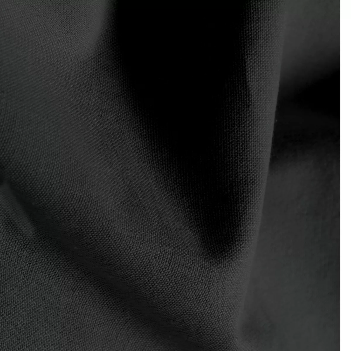 Overgordijn katoen (140 x 260 cm) Pixel Zwart