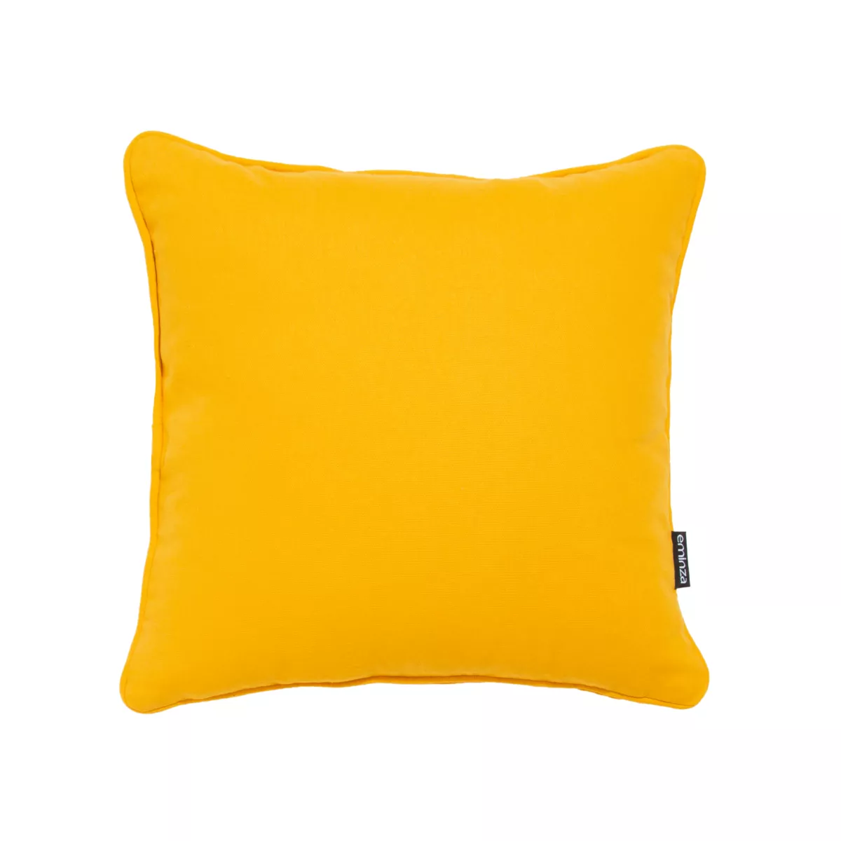 Cuscino quadrato in cotone (40 x 40 cm) Pixel Giallo senape