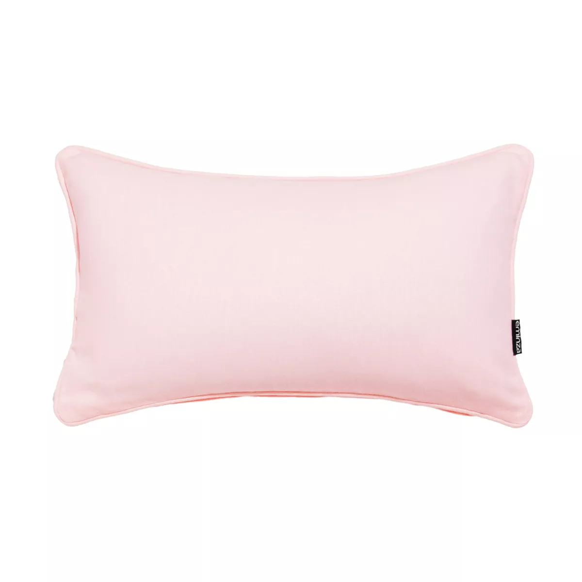 Coussin rectangulaire coton (30 x 50 cm) Pixel Rose poudré