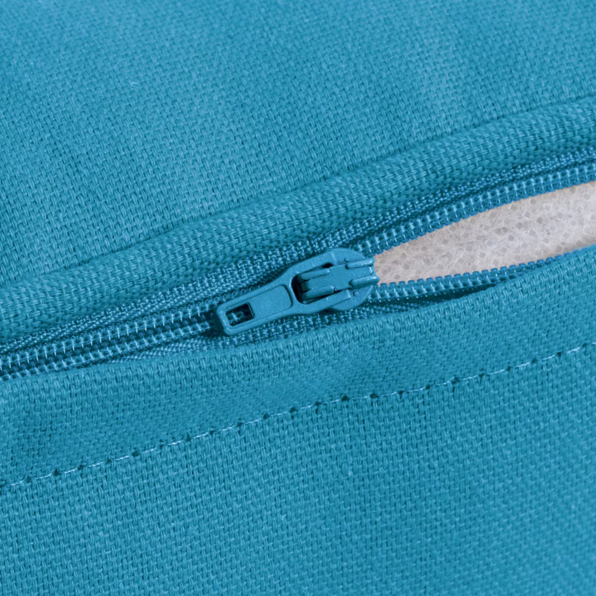 Cuscino rettangolare in cotone (30 x 50 cm) Pixel Blu turchese