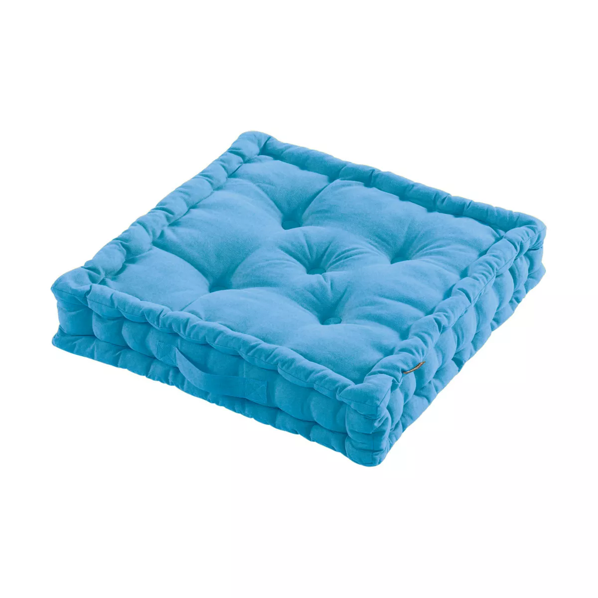 Bodenkissen (50 x H10 cm) Pixel Blau