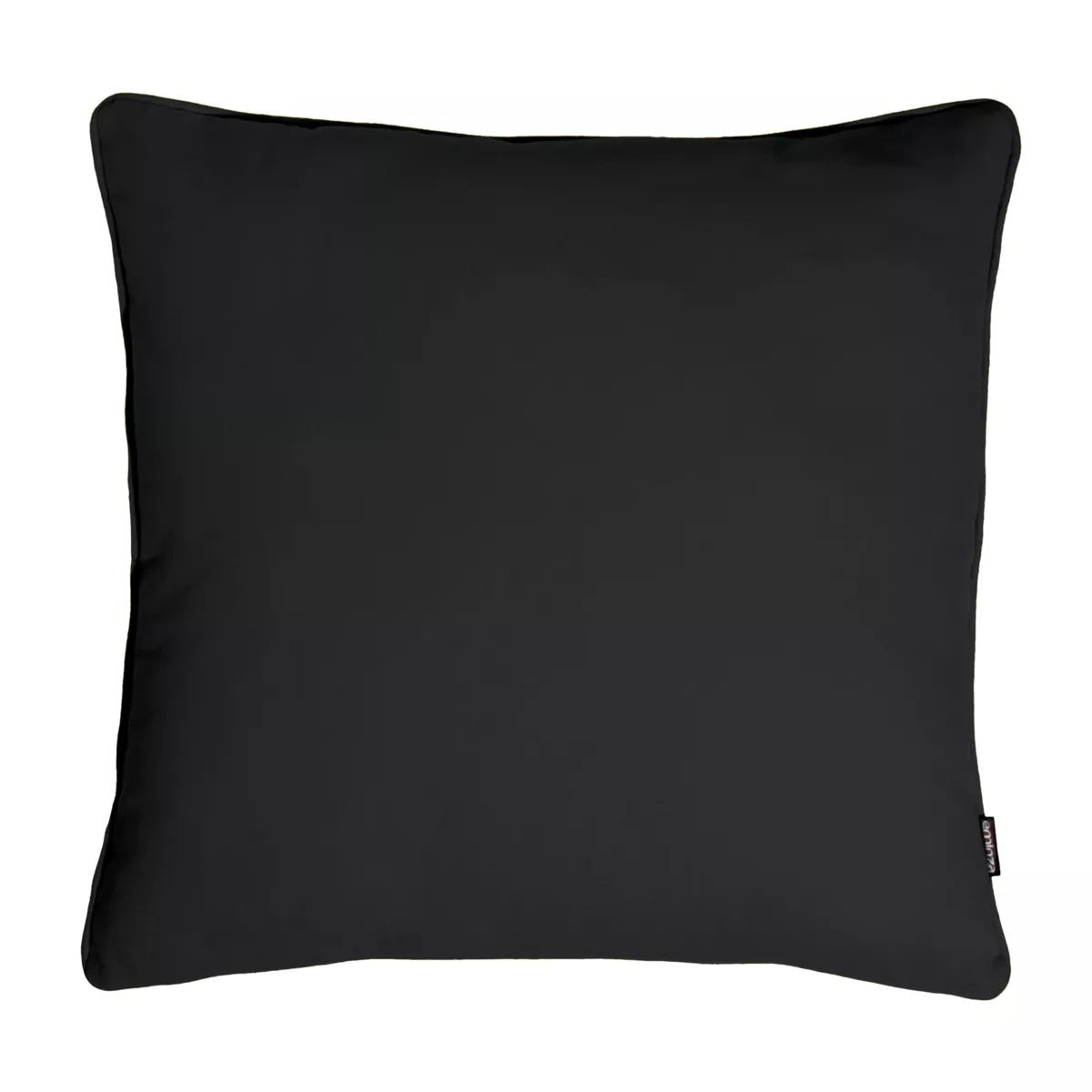 Cuscino quadrato in cotone (60 x 60 cm) Pixel Nero
