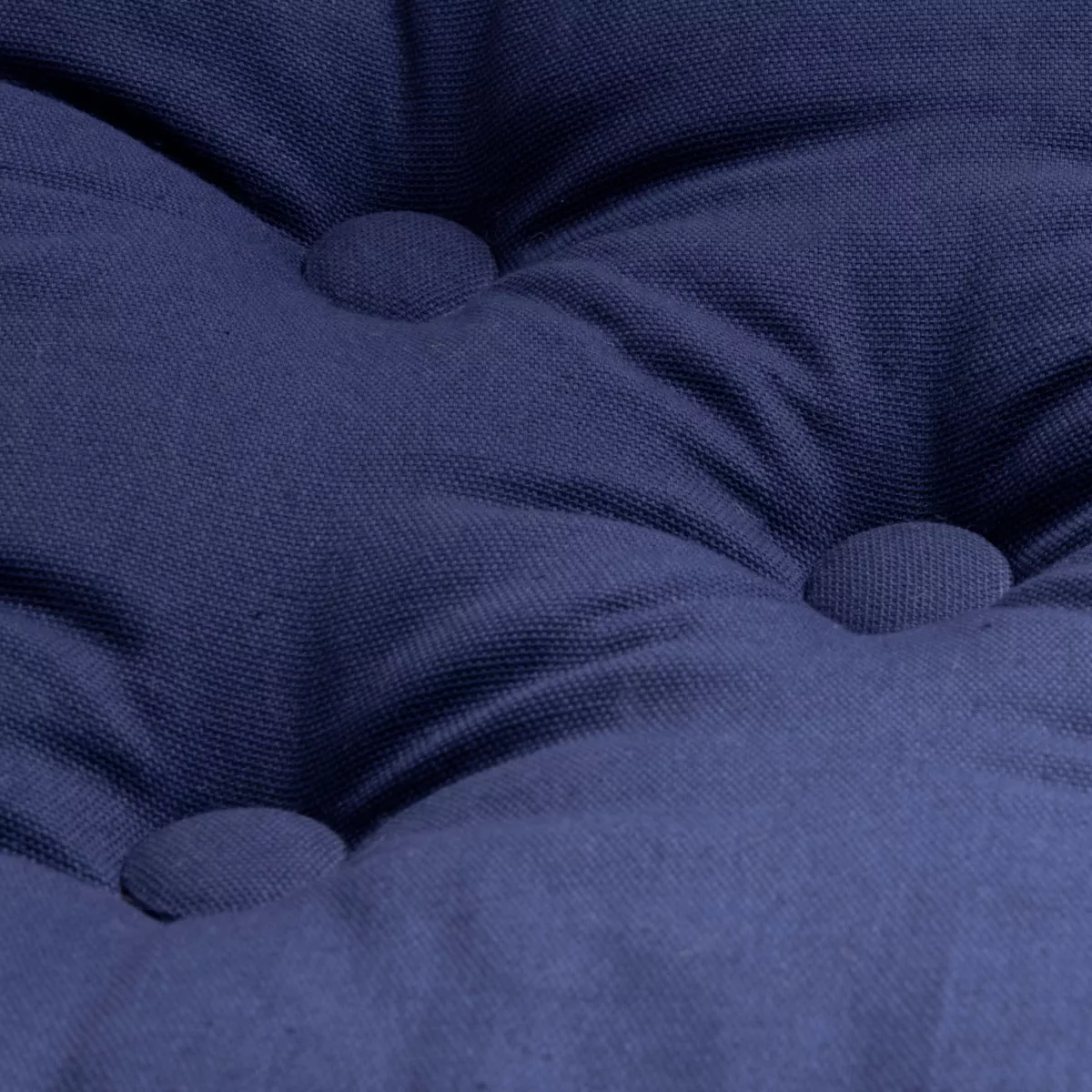 Coussin de sol (50 x H10 cm) Pixel Bleu marine 2