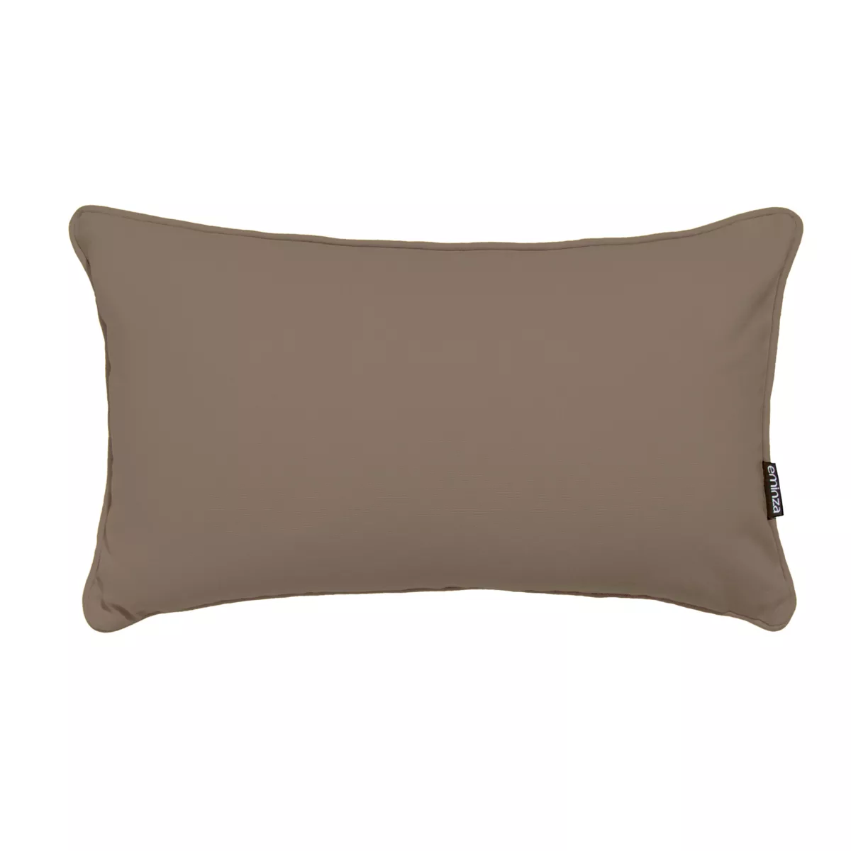 Coussin rectangulaire coton (30 x 50 cm) Pixel Taupe