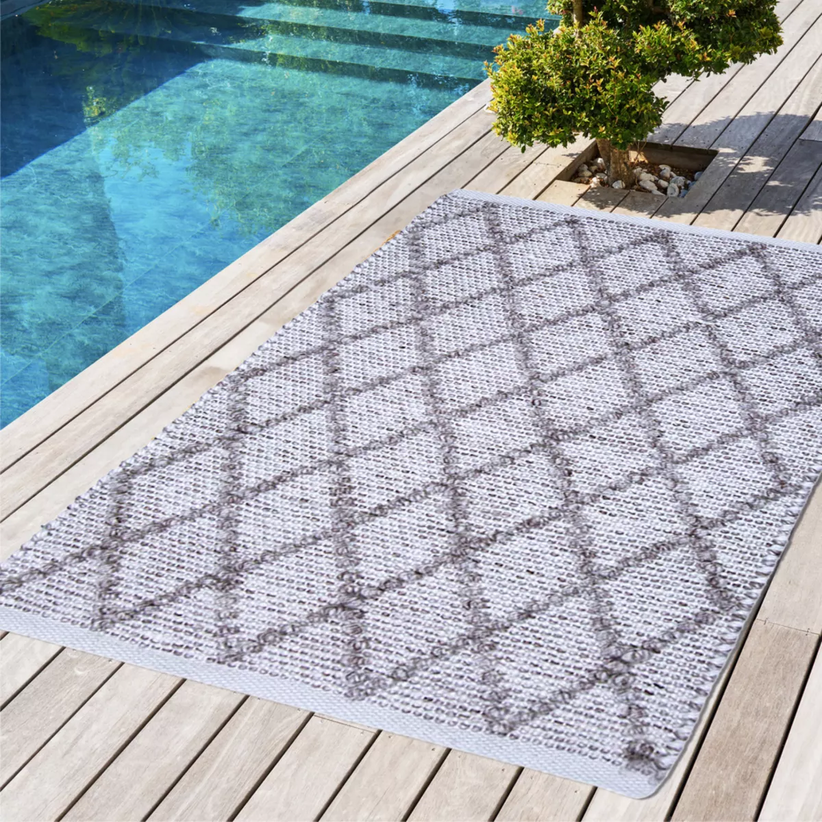 Tapis d'extérieur (50 x 80 cm) Orlando Sable 1