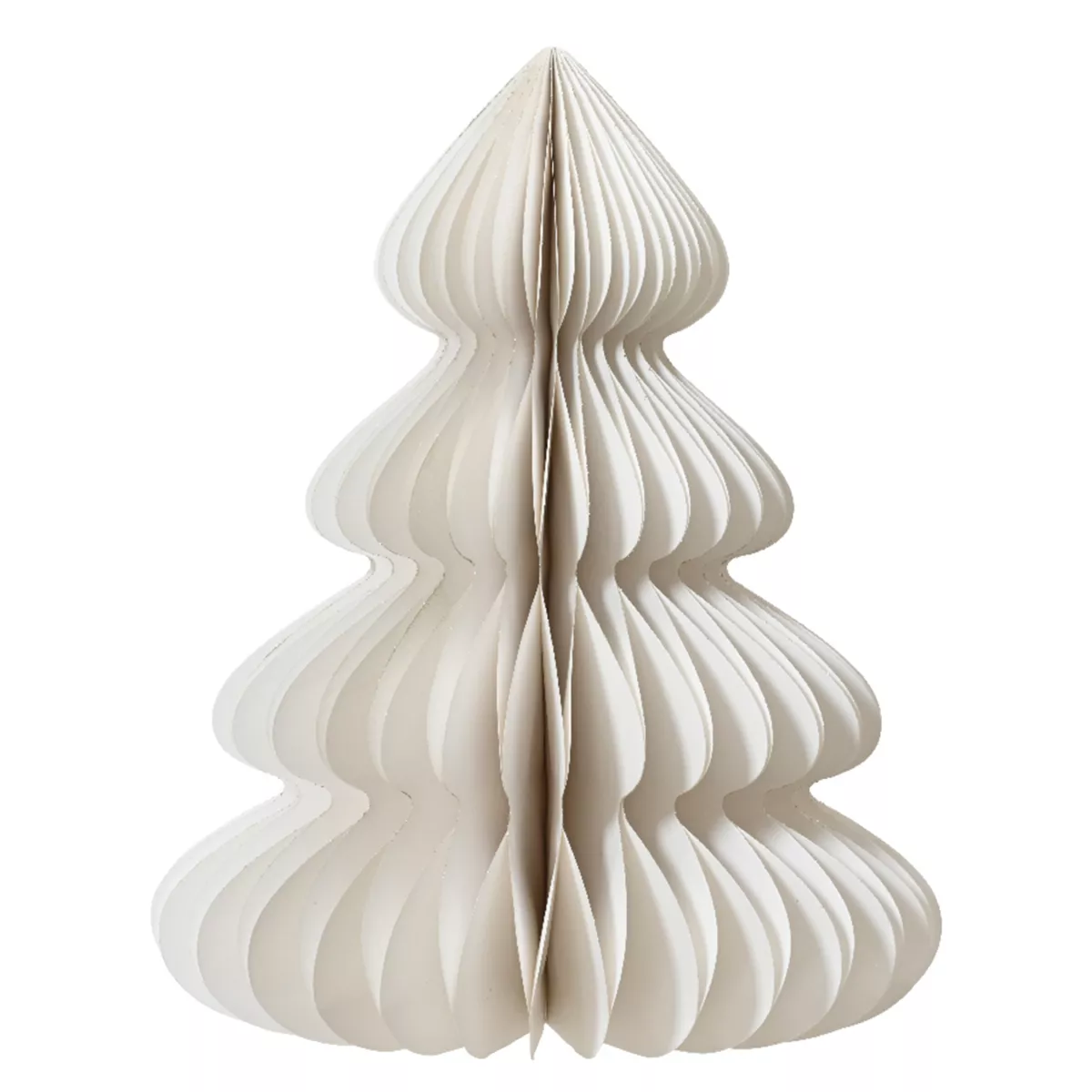 Sapin papier à poser (H90 cm) Fermeture Magnétique Blanc