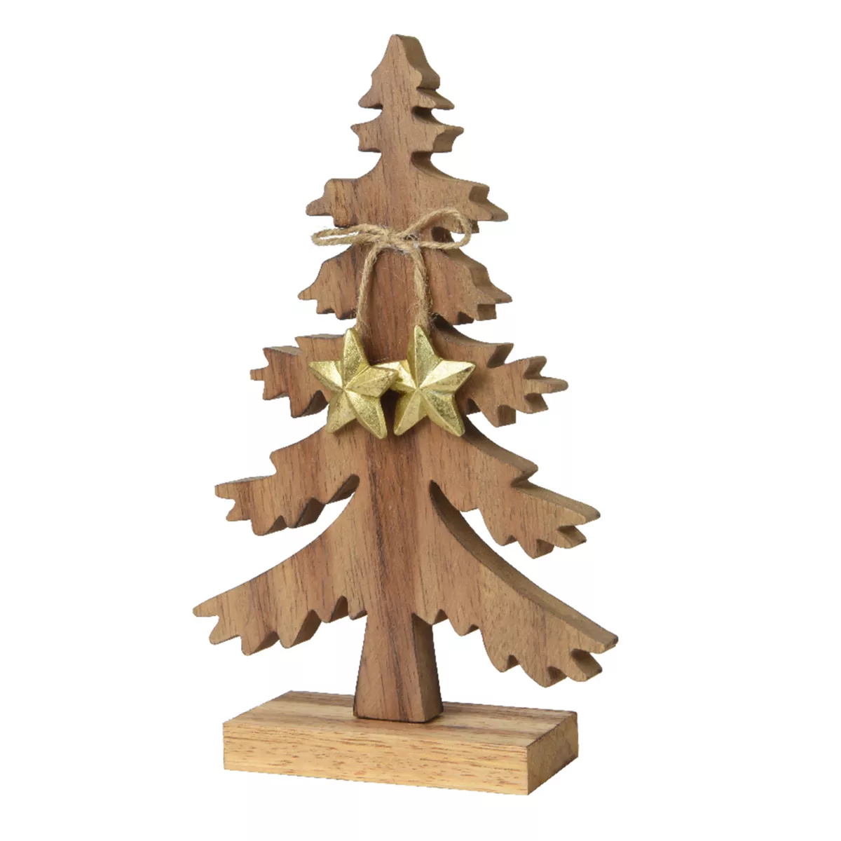 1 Sapin bois de peuplier L5.00-W14.00-H23.00cm naturel