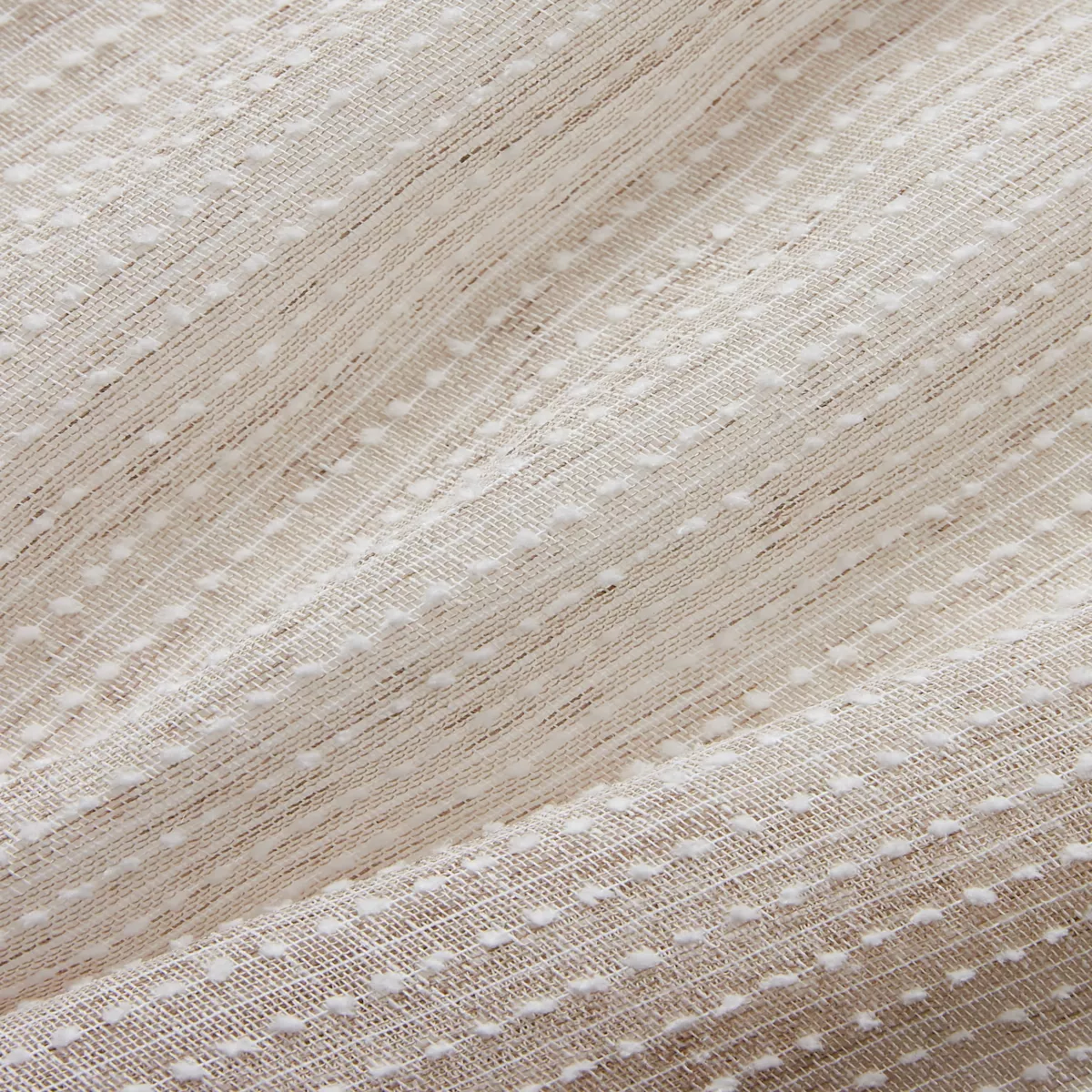 Gardine mit Ösen (180 x 240 cm) Arthur Beige