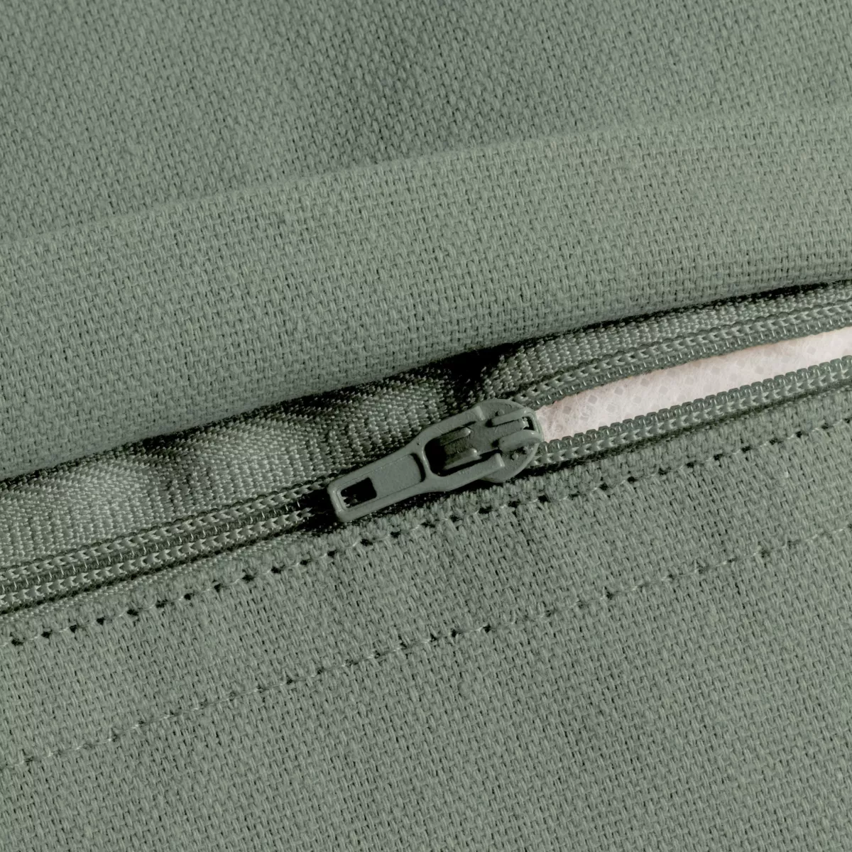 Coussin rectangulaire coton (30 x 50 cm) Pixel Vert kaki