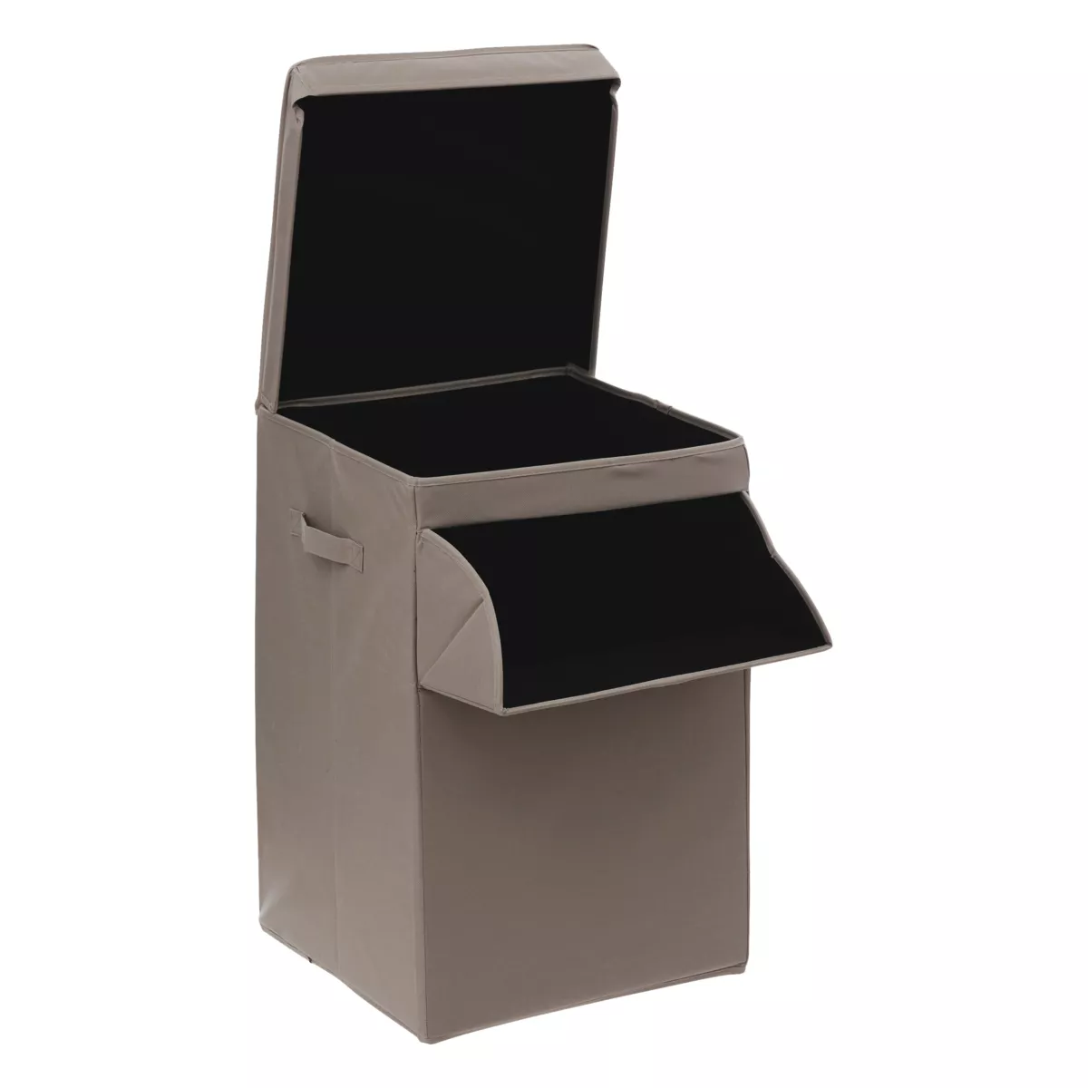 Cesta de ropa plegable (36 x 36 x 55 cm) Colorama Beige