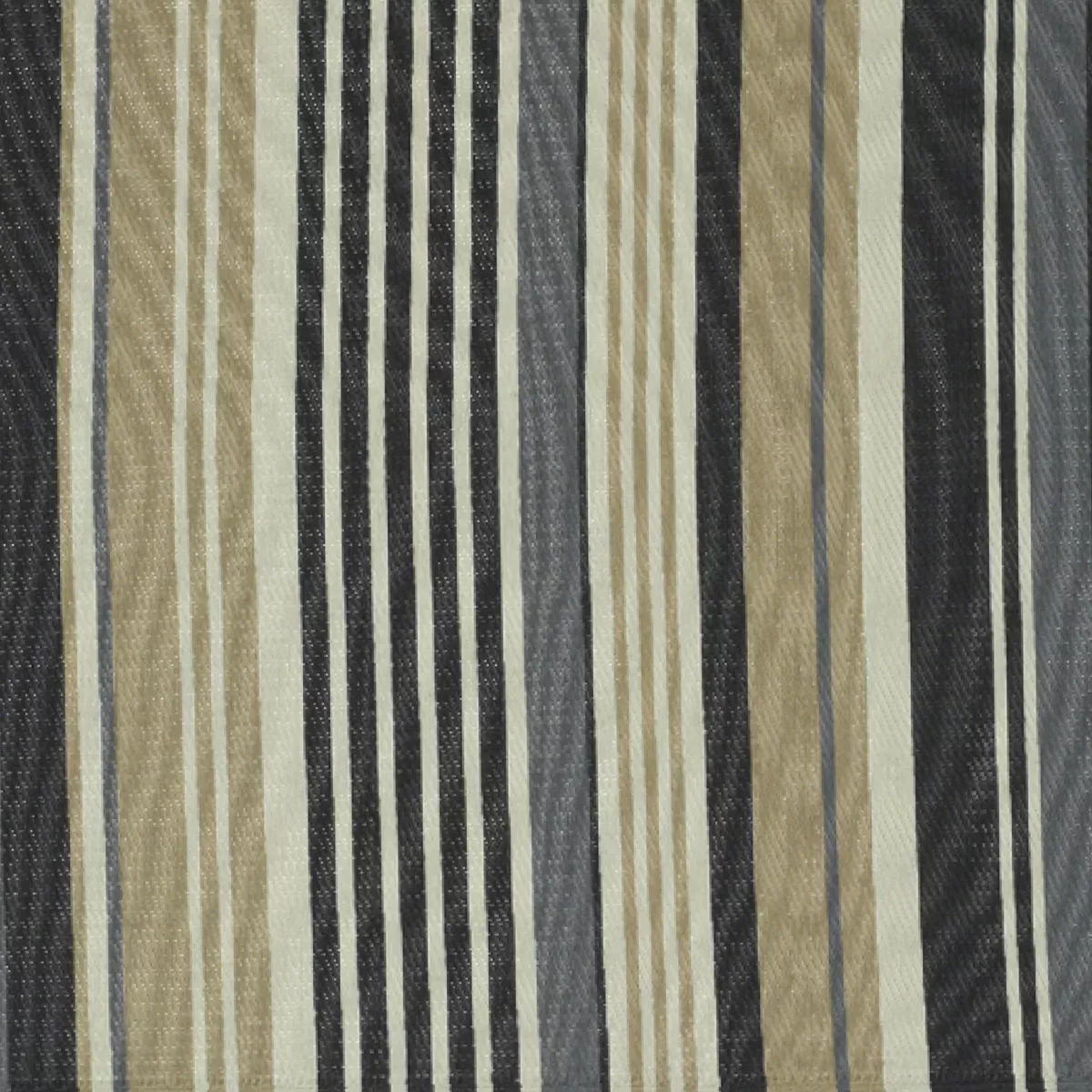 Rechteckiger Outdoor-Teppich (180 x 120 cm) mit Streifen Madrid - Grau