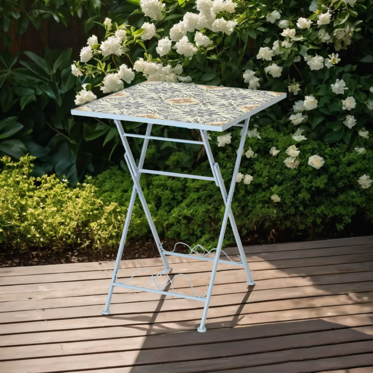 Table de bistrot florida fer outdoor
 dia58.00-H76.00cm