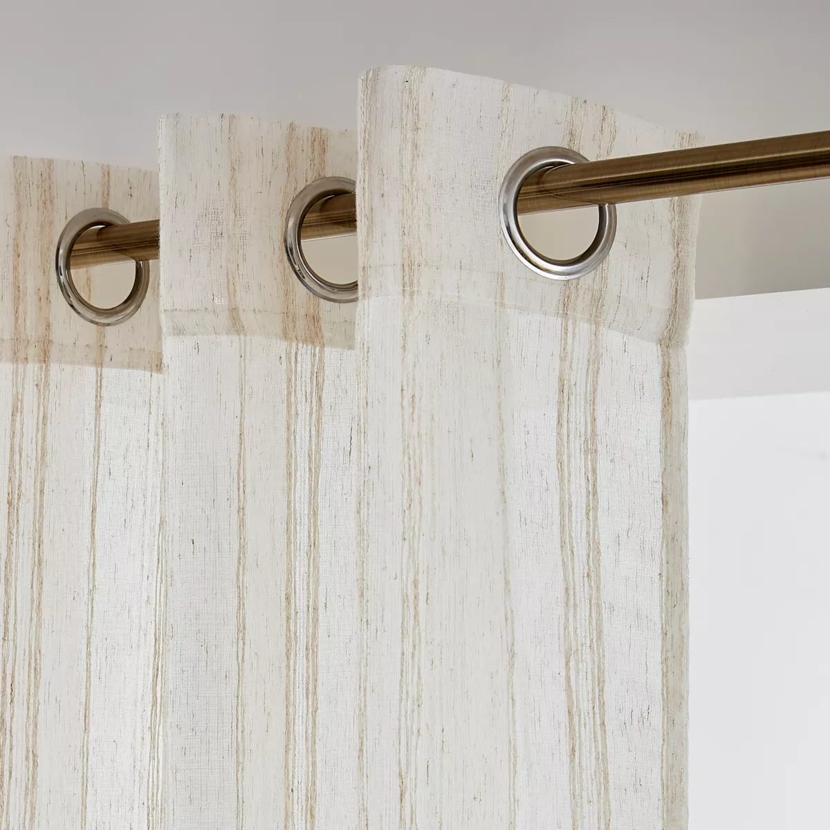 Visillo con ojales (280 x 240 cm) Théo Beige