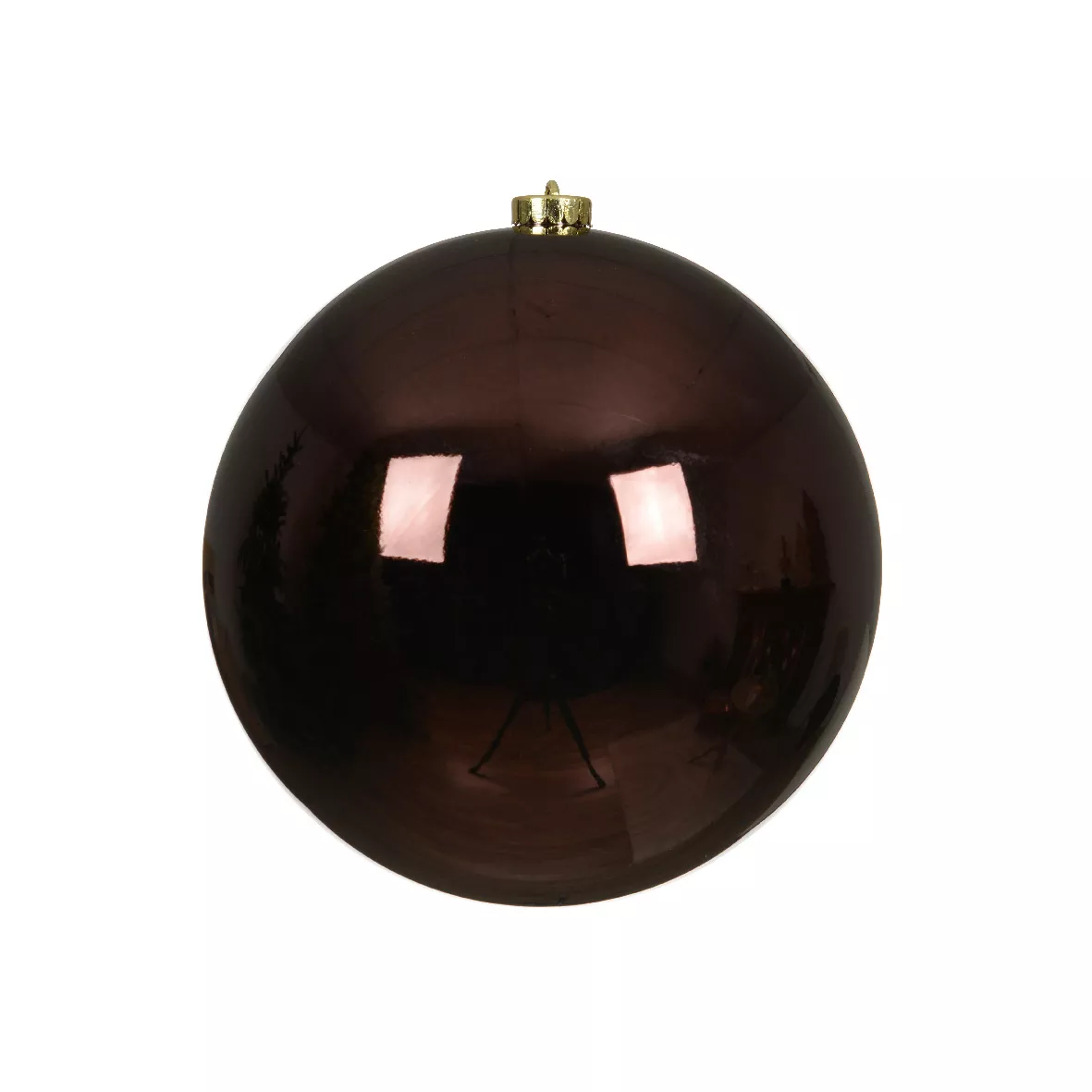 1 Boules incassable brillant ALPINE dia20.00cm noir truffe