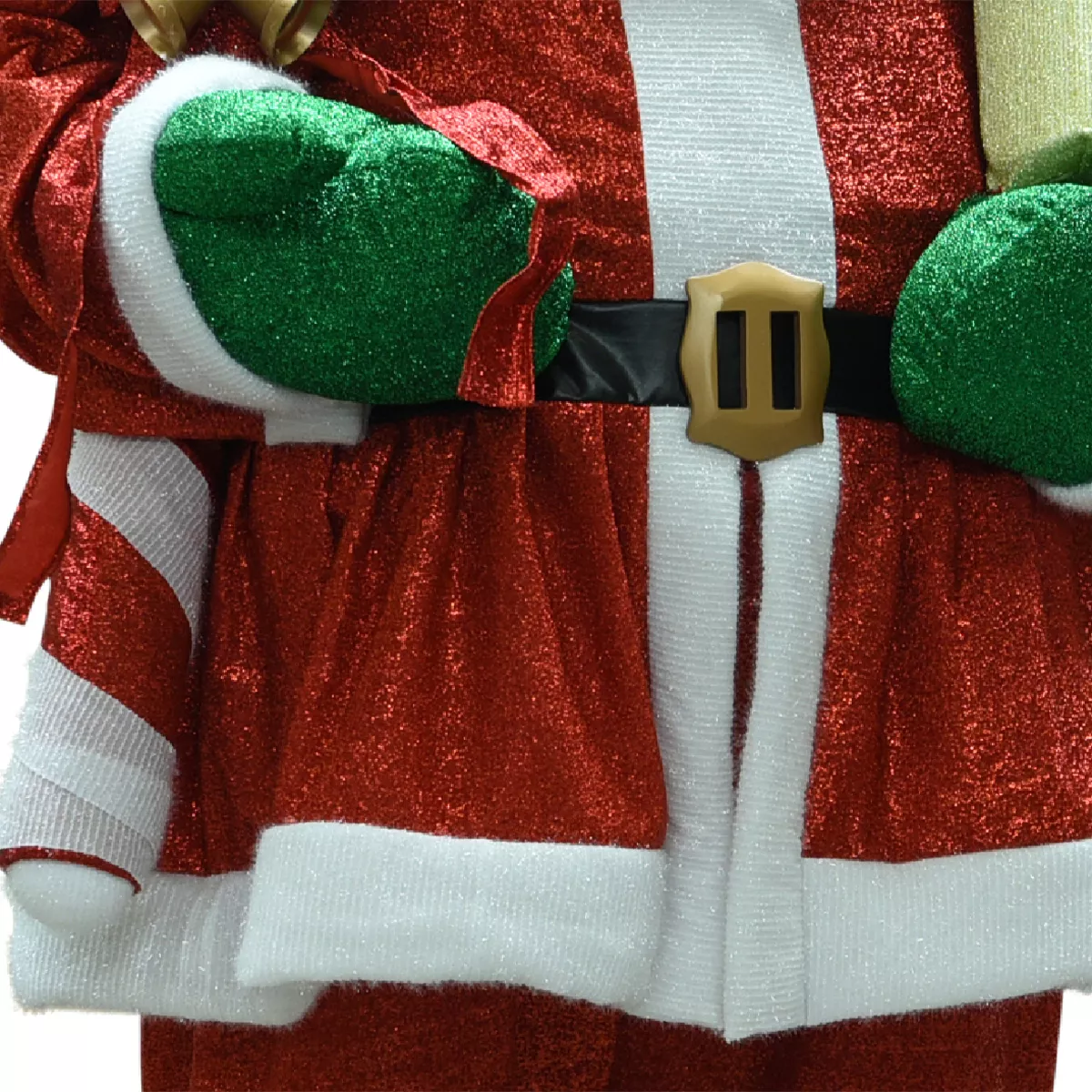 Weihnachtsmann géant Ulrik H300 cm