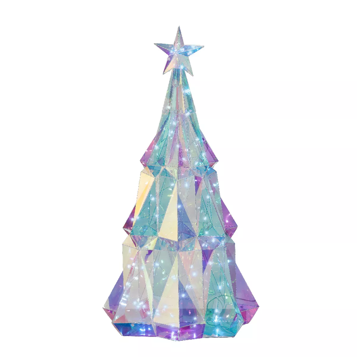 Albero luminoso 60 LED (H51 cm) Ice Bianco freddo