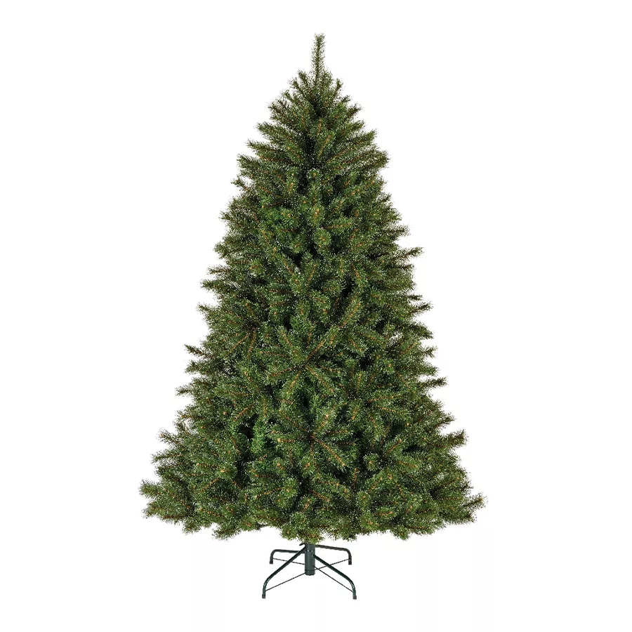 Árbol artificial de Navidad H180 cm Stockholm Verde acabado perlado