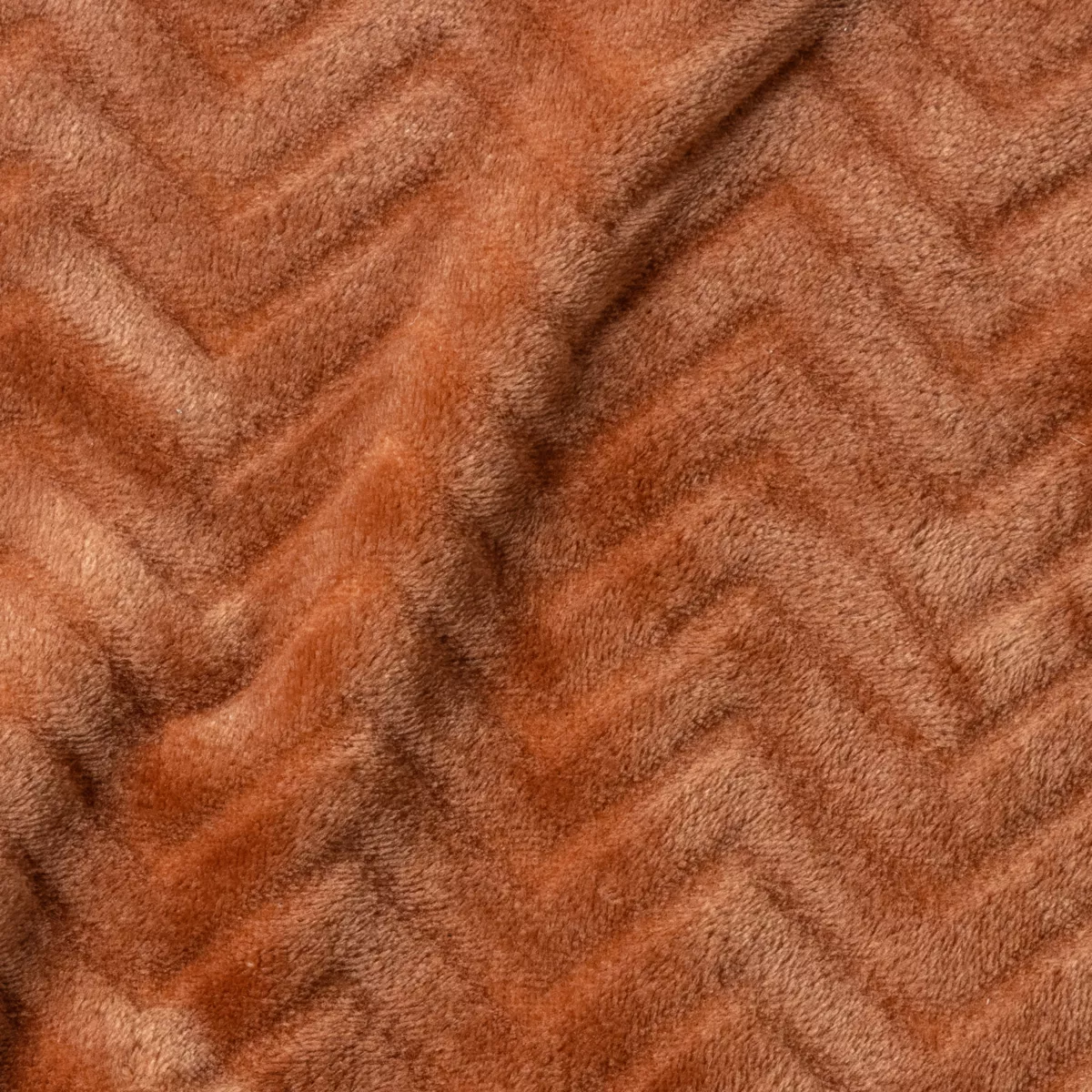 Almohada rectangular en franela (40 x 60 cm) Zag Cobre