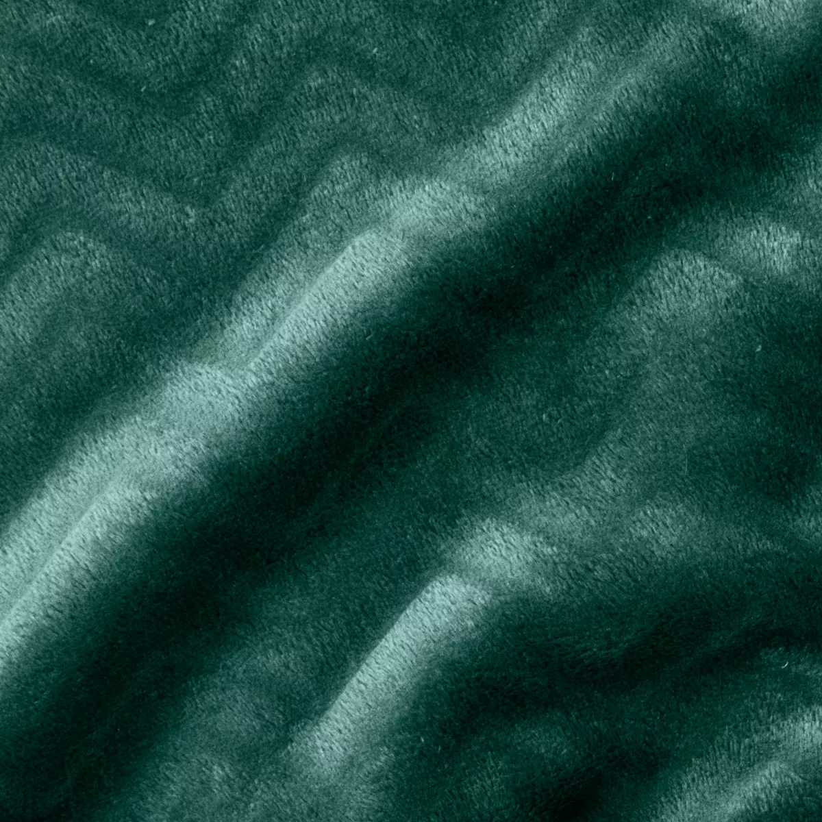 Plaid morbido in flanella (220 x 240 cm) Zag Verde