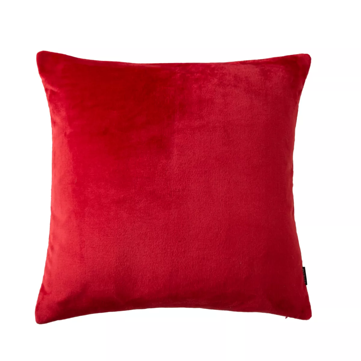 Fodera per cuscino quadrato in flanella (60 x 60 cm) Didou Rosso