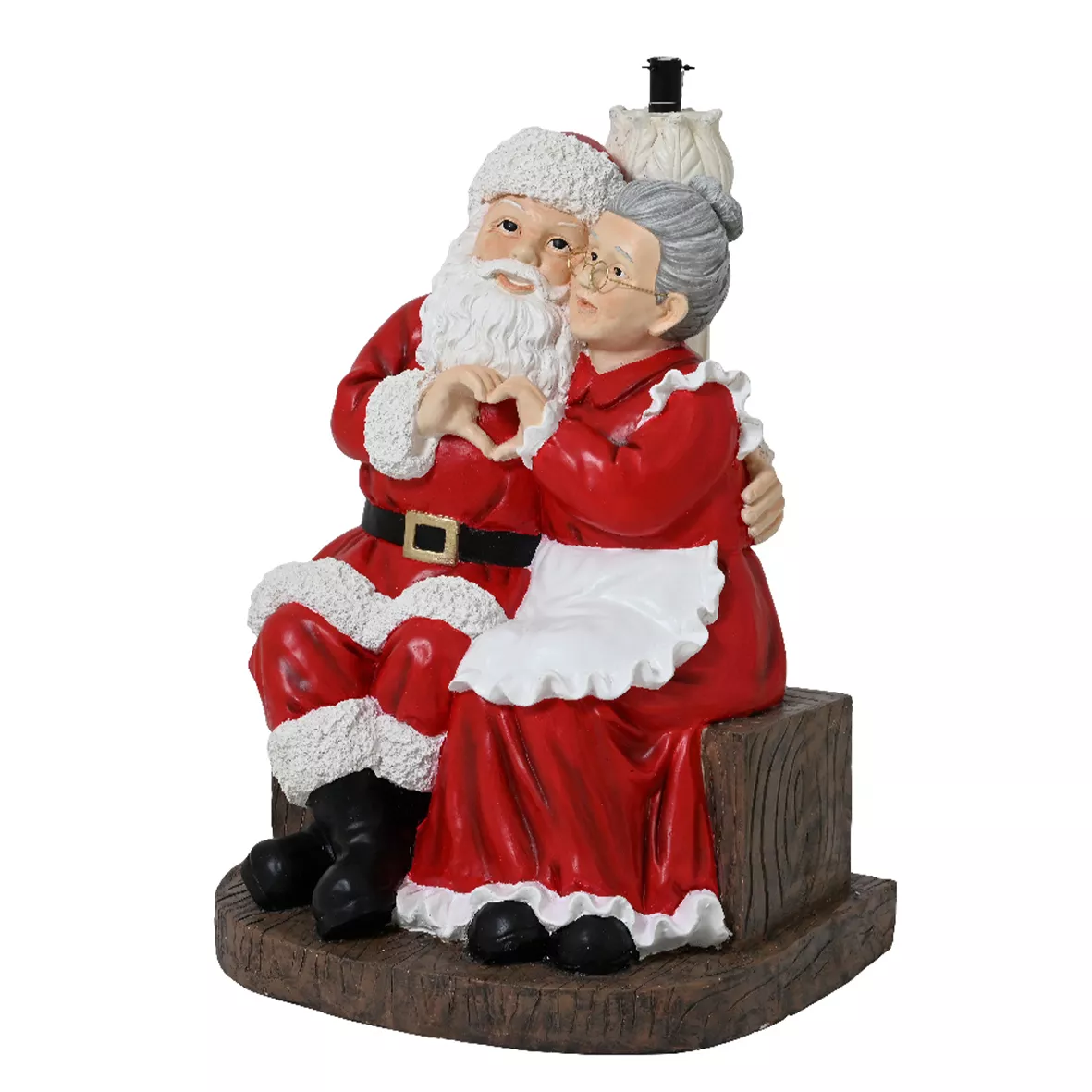 Reuzenkerstboomstandaard (H97 cm) Vader en Moeder Kerst