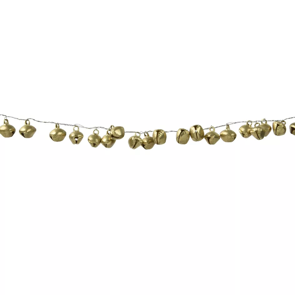 Dekorative Girlande (1,20 m) Clochettes de montagne Gold