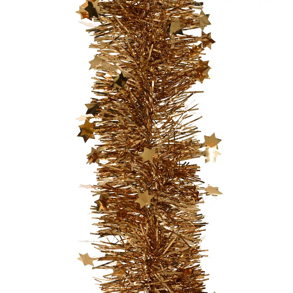 Guirlande de Noël (D9 cm) étoilée Alpine Noix de pécan