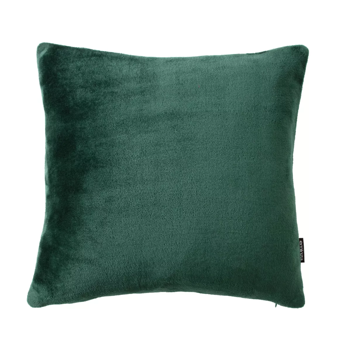 Housse de coussin carrée flanelle (60 x 60 cm) Didou Verte