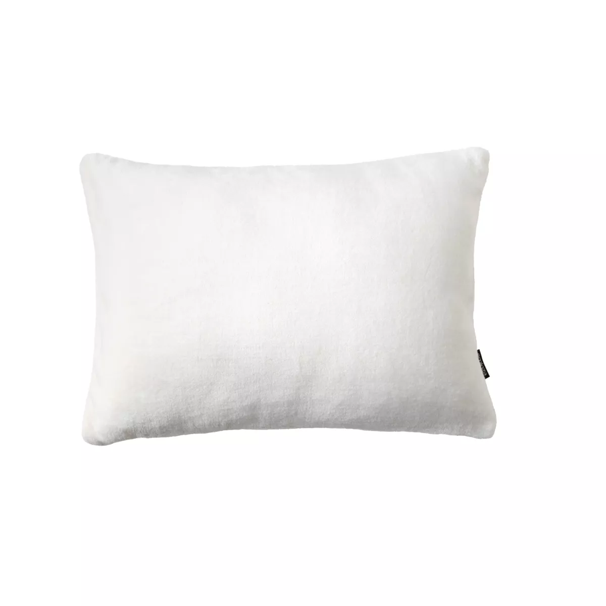 Housse de coussin rectangulaire flanelle (40 x 60 cm) Didou Ivoire
