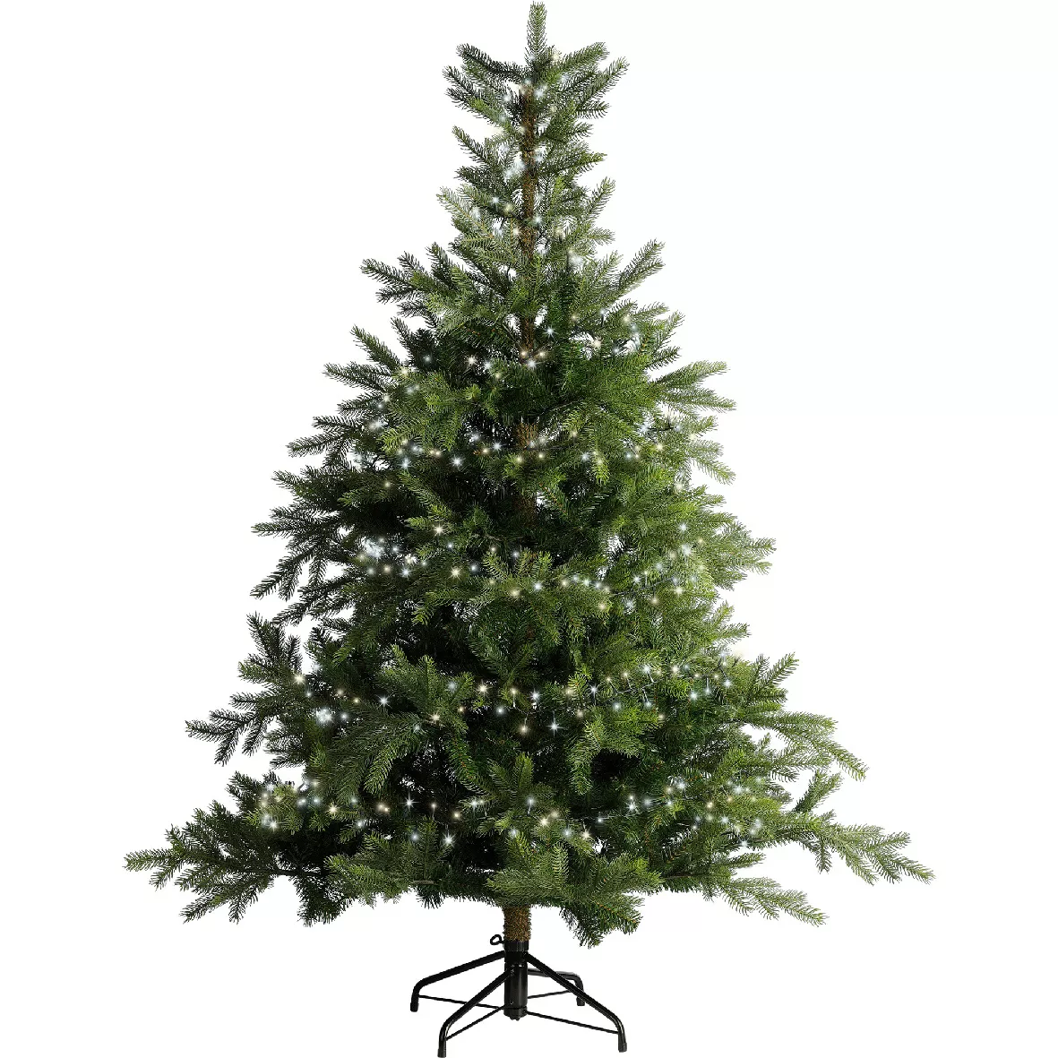 Ghirlanda di luci da 16 m 750 LED con cavo verde NewLuxe Bicolore Bianco caldo/freddo