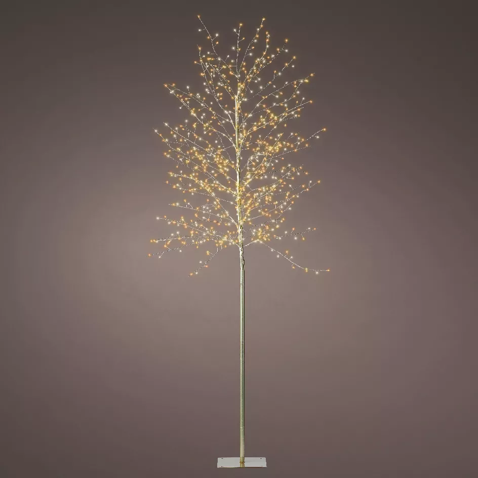 Lichtgevende boom 720 LED (H180 cm) Holly Plataan Wit/warm wit