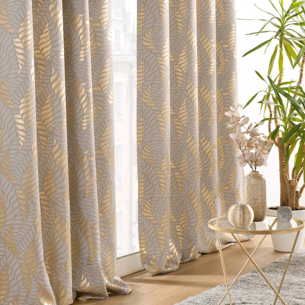 Tenda oscurante (140 x 260 cm) Lyra Tortora