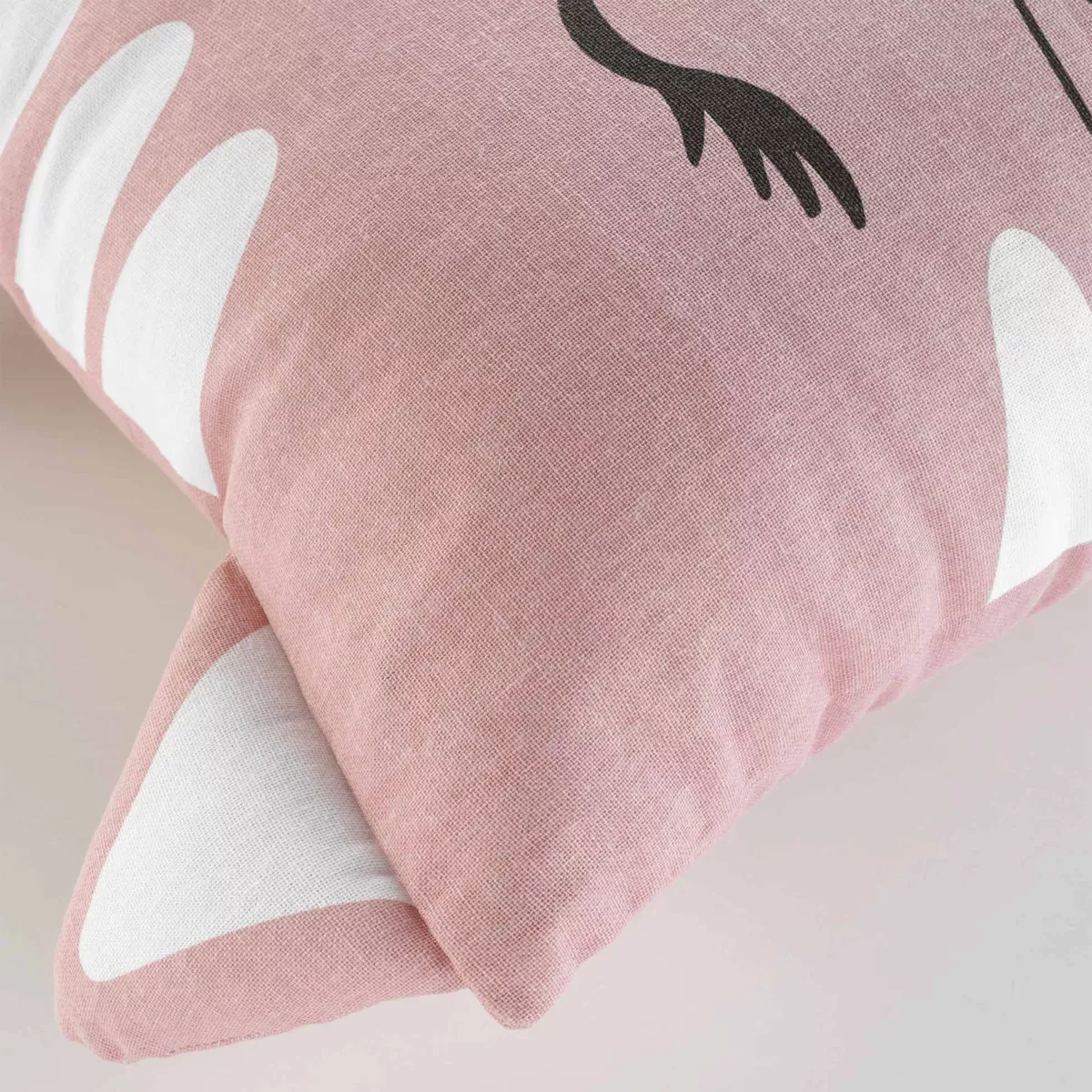 Kinder-Kissen quadratisch (40 x 40 cm) Chatchat Rosa