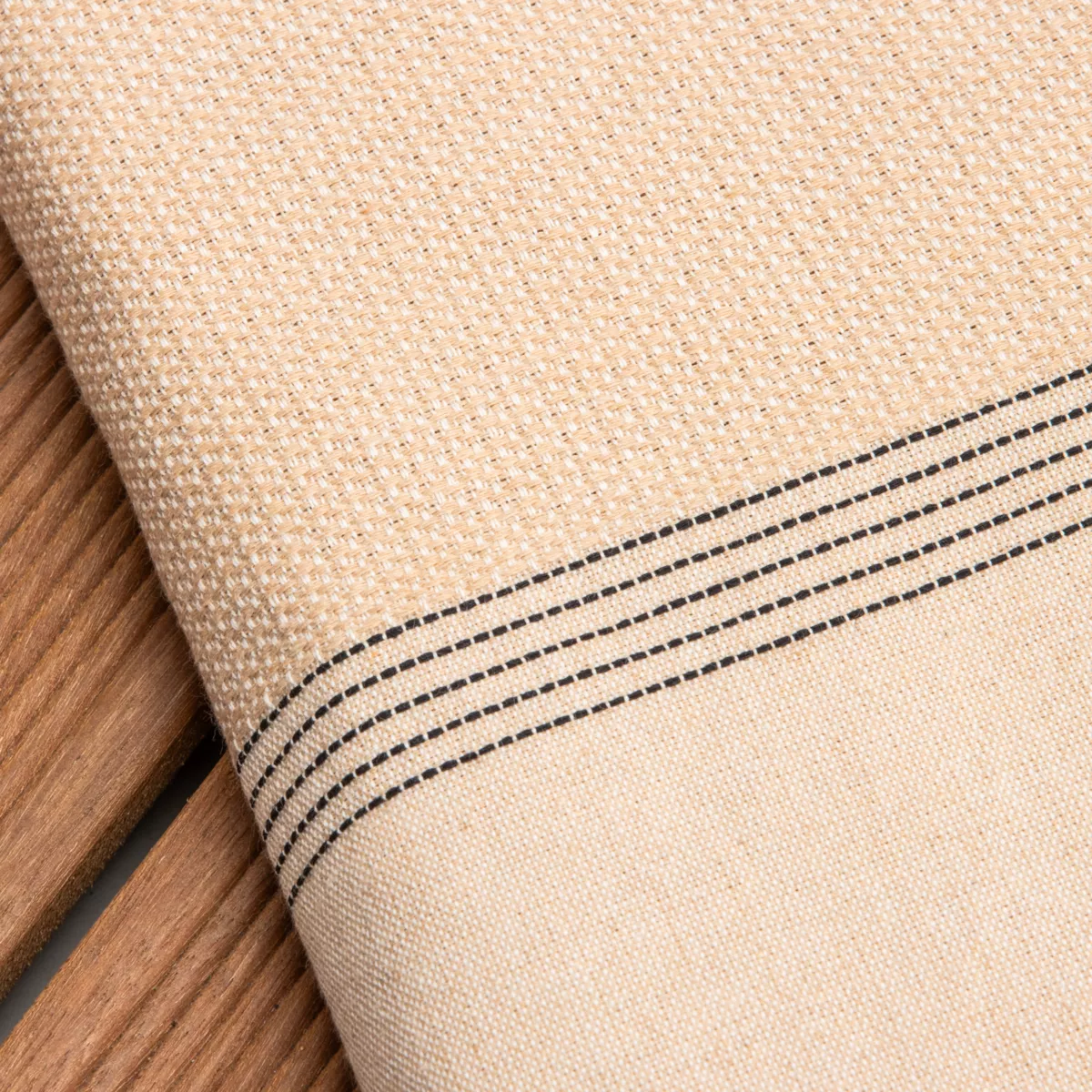 Strandlaken van gerecycled katoen (100 x 200 cm) Beach Beige