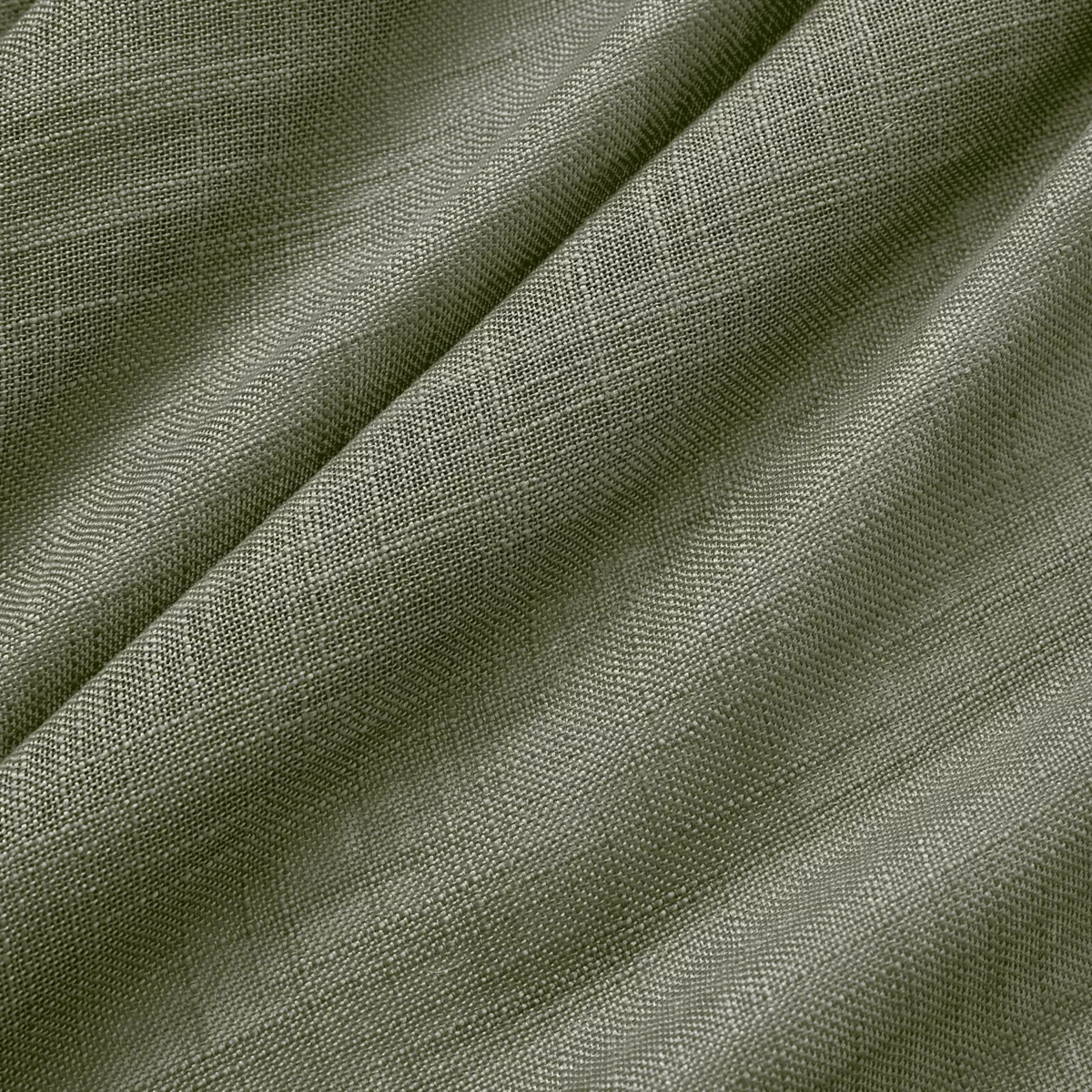 Voilage œillets effet lin (140 x 240 cm) Robin Vert romarin