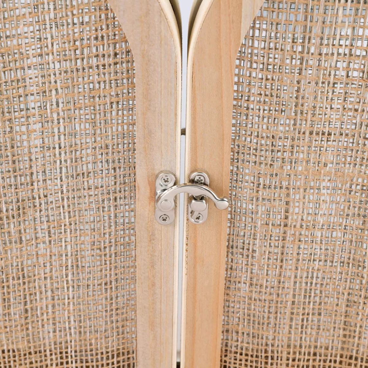 MIROIR BOIS PORTE NATUREL Dim : l34.5xH24xP2cm
