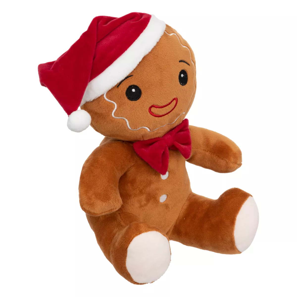 Peluche di Natale (H25 cm) Omino di pan di zenzero