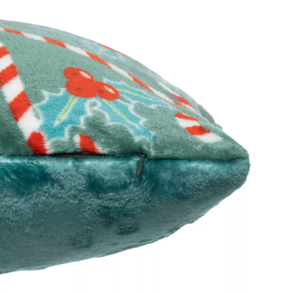 Quadratisches Weihnachts-Kissen (40 cm) Houx et sucre d'orge