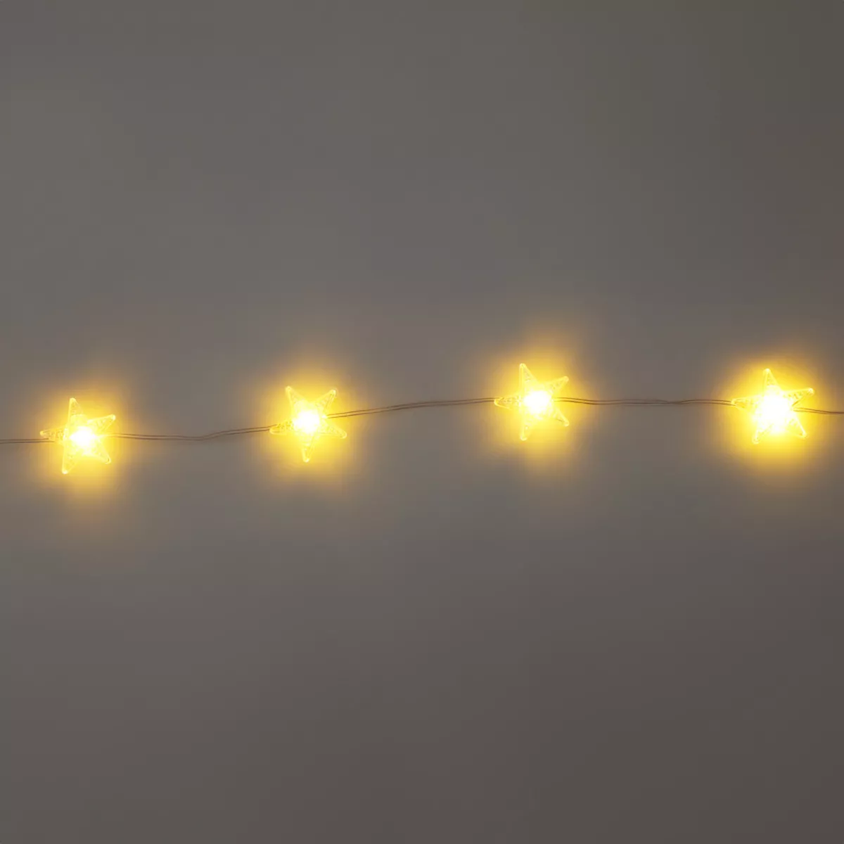 Lichtslinger 100 LED (12,90 m) Ster Warm wit