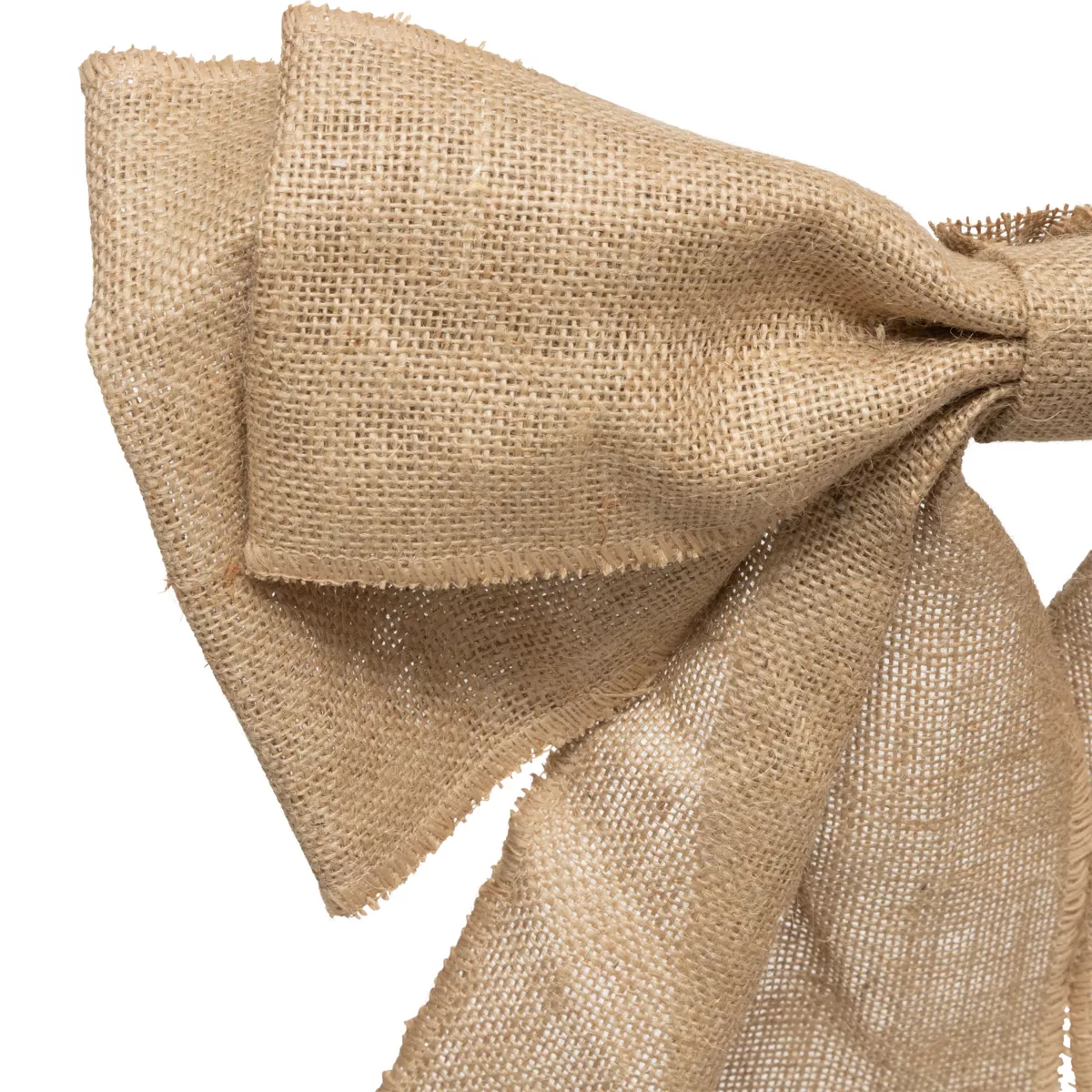 DECO DE NOEL NOEUD JUTE XL 40X46CM