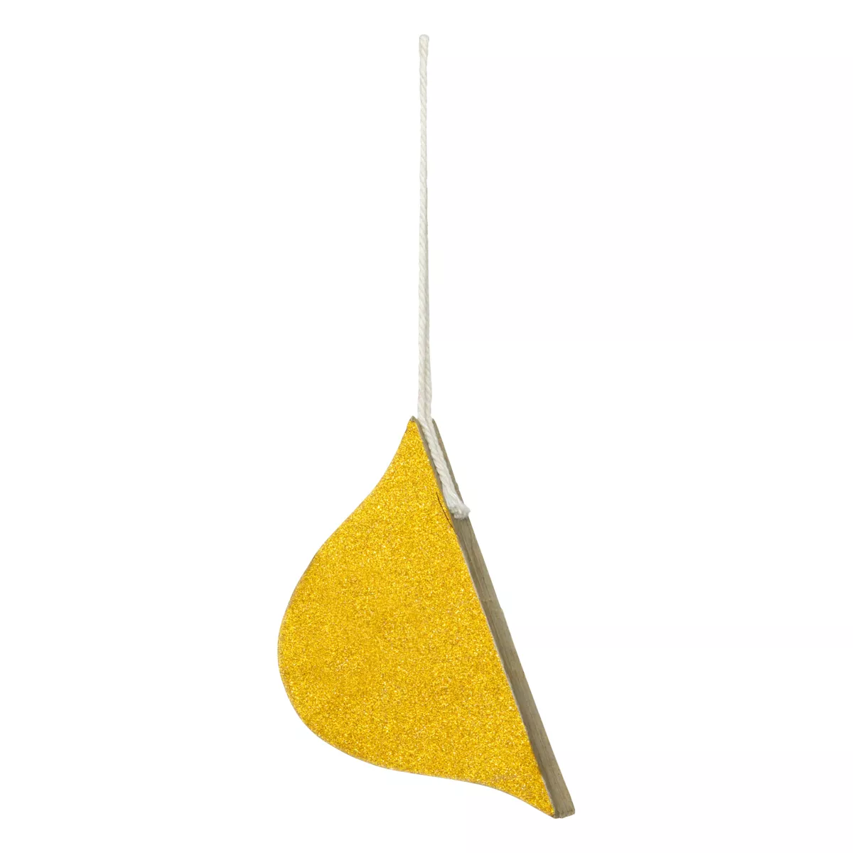 Cipolla di carta da appendere (H9 cm) Chiusura Magnetica Beige dorato
