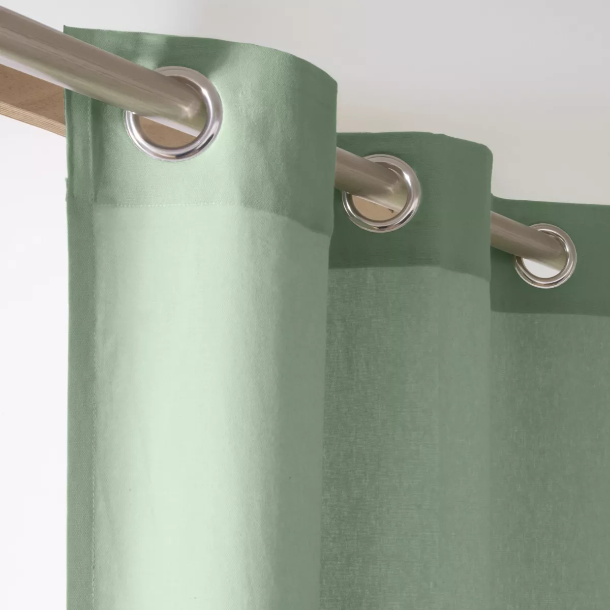 Overgordijn (140 x 260 cm) Pixel Mintgroen